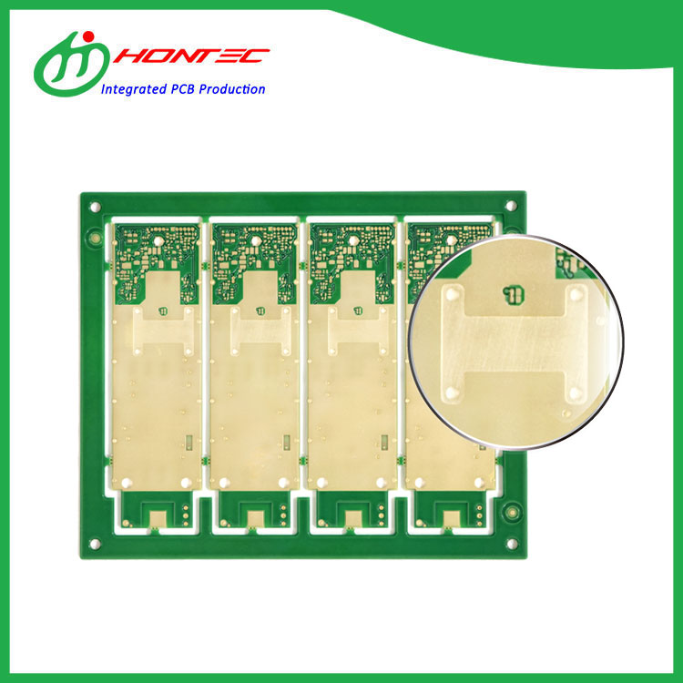 PCB de moneda de cobre incorporado