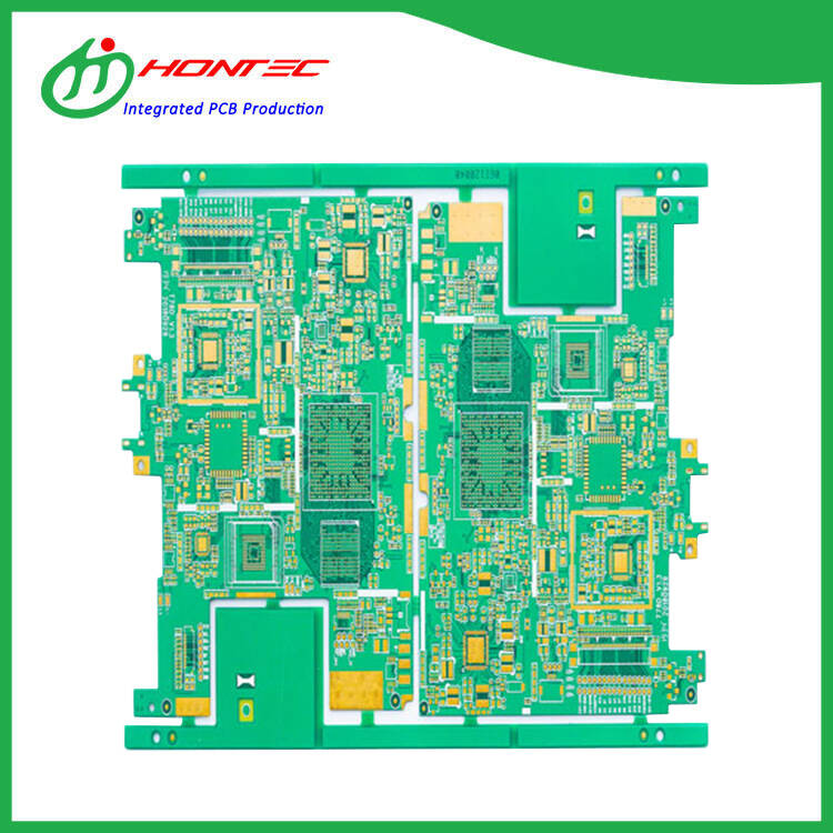 PCB de agujero lleno de pasta de cobre